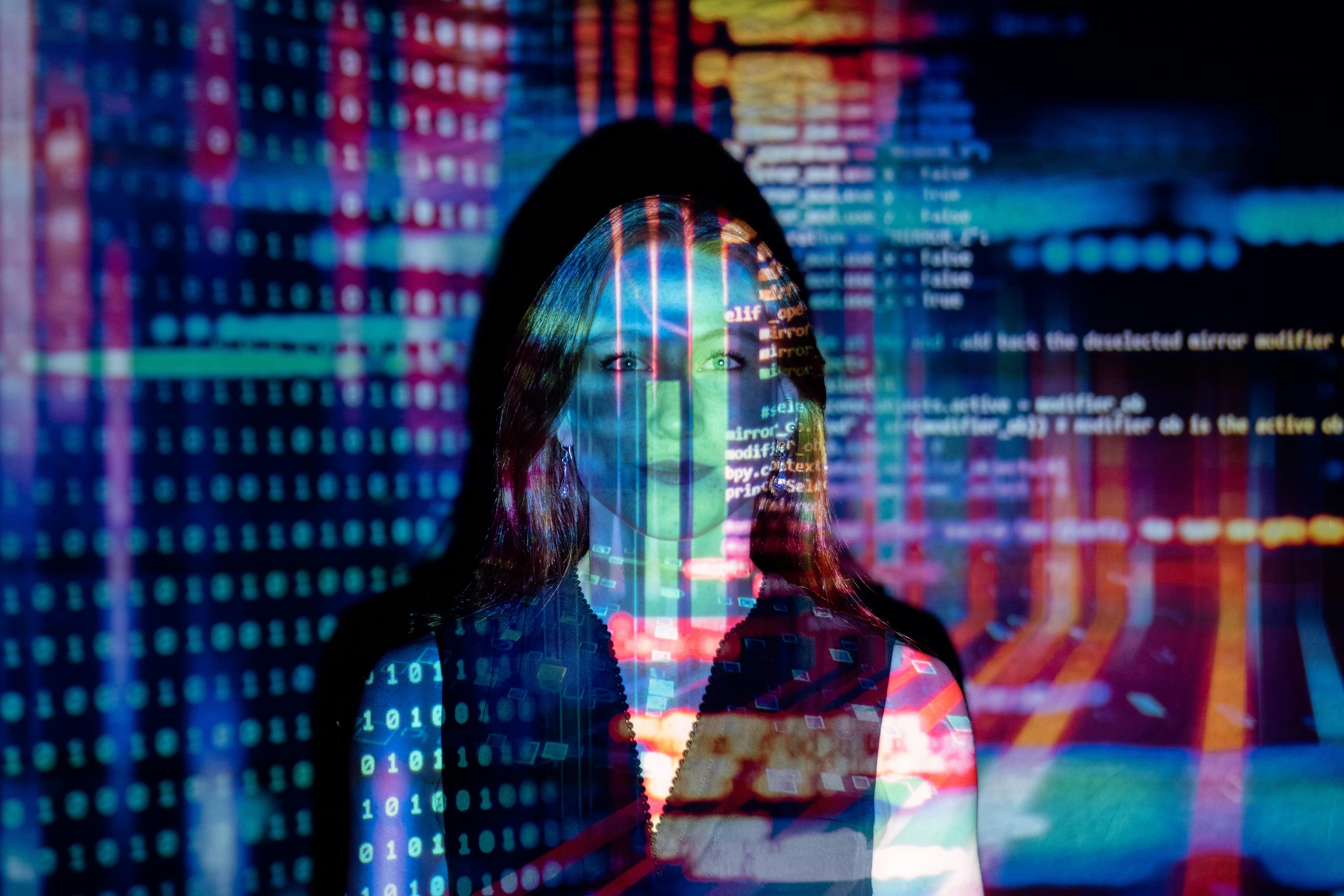 Brain scan and research data showing digital behavior patterns